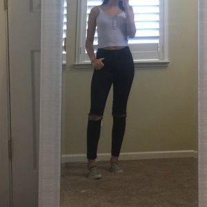 brandy melville lavender tank